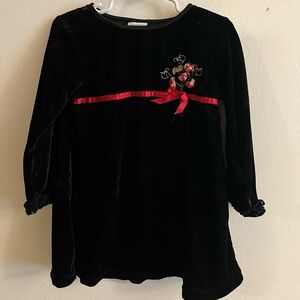 Vintage simply basic holiday toddler dress 3t